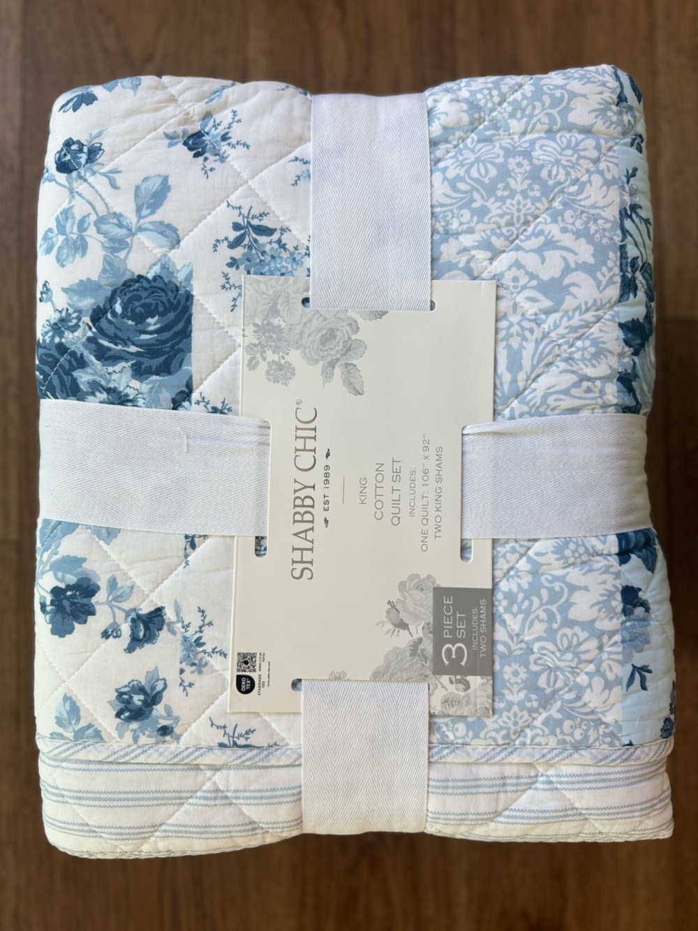 🎉LAST PIECE🎉Shabby Chic Cotton Quilt‎ Set